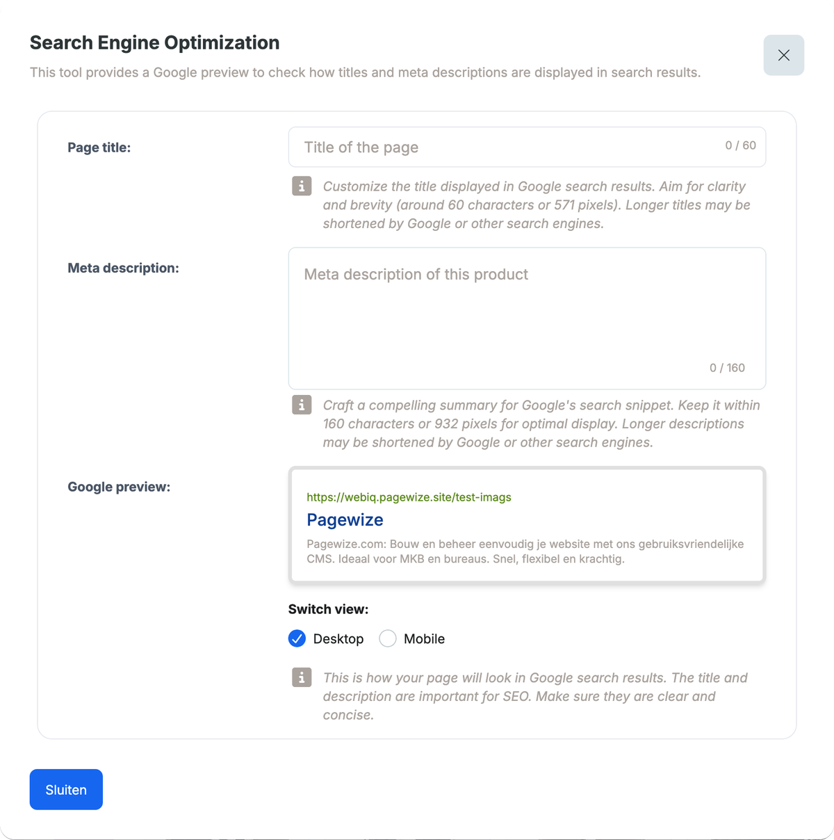 Get found on Google from day one