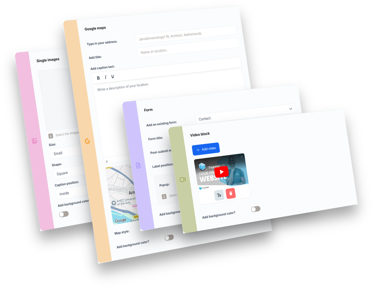 Build your professional website easily