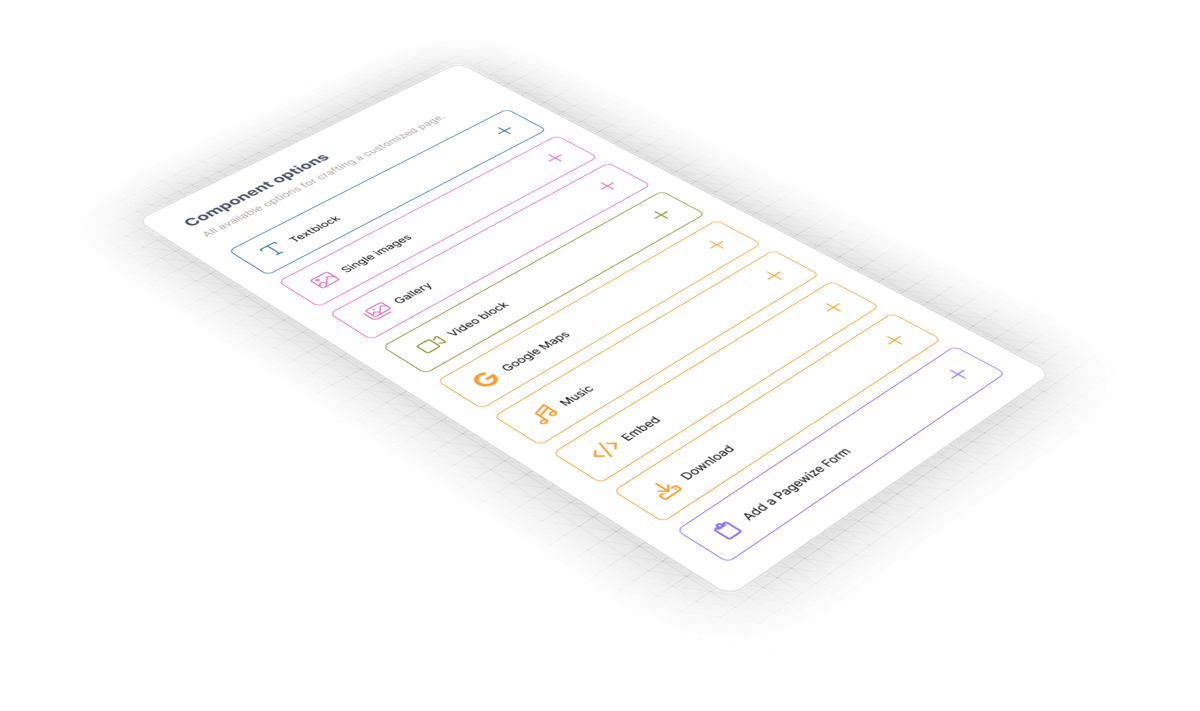 Designing pages has never been easier!