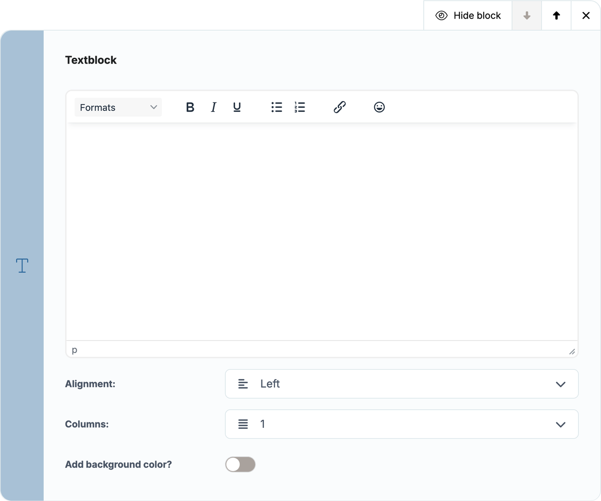 Formatting texts as you are used to