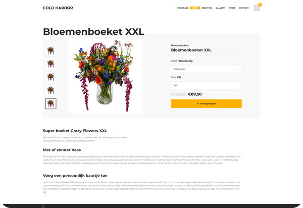 Create your own beautiful webshop