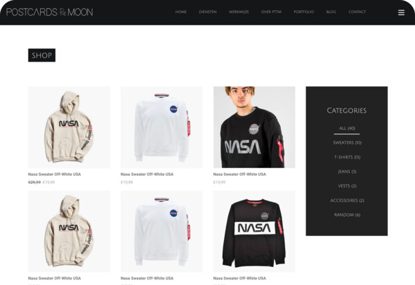 Create your own beautiful webshop